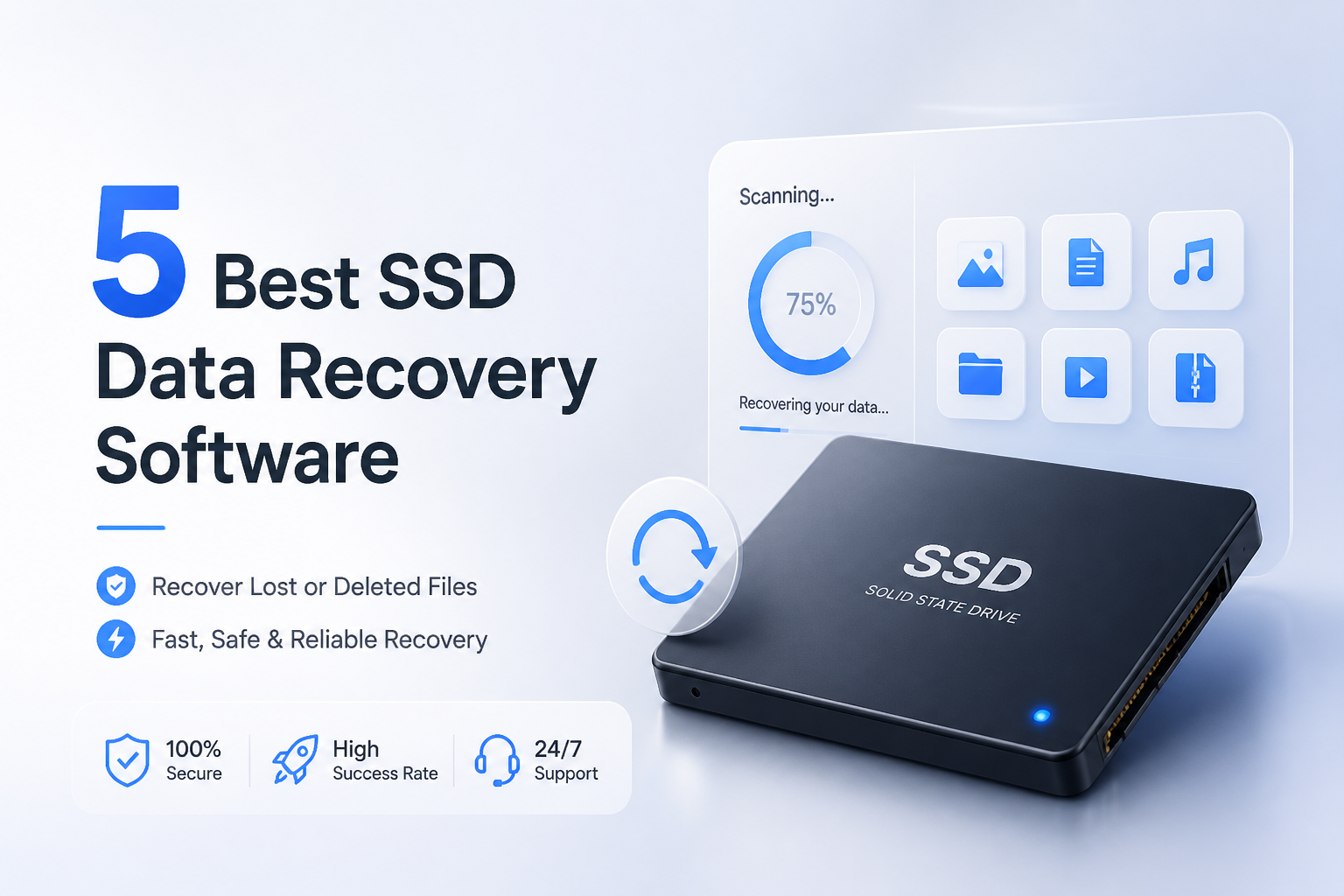 5 Best SSD Data Recovery Software in 2026