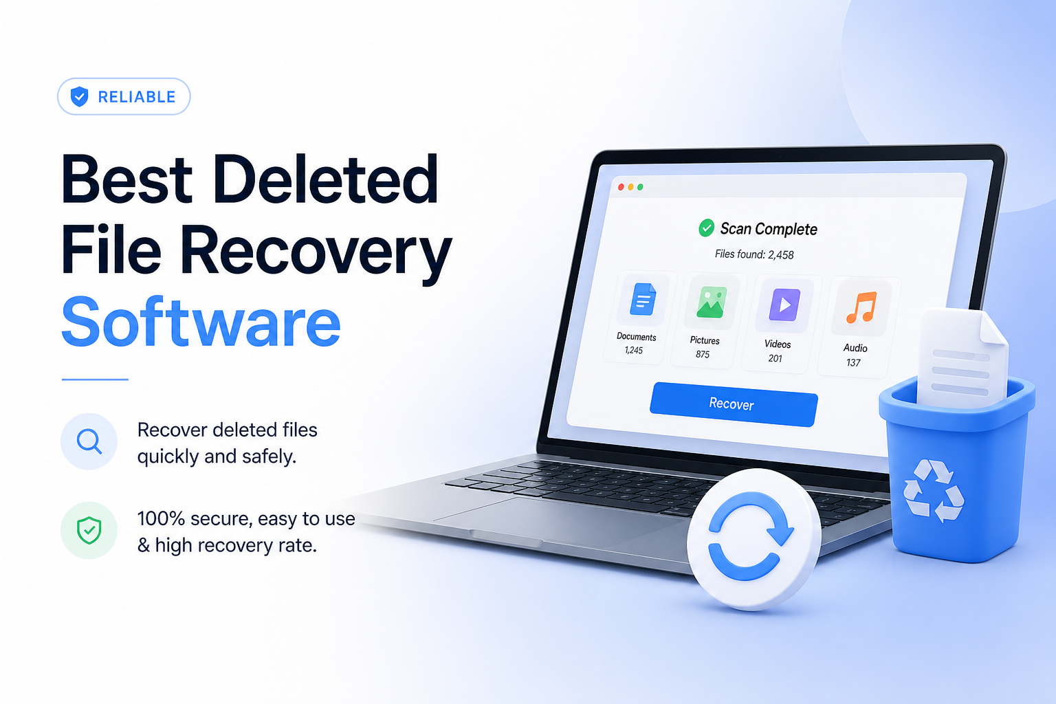 Best Deleted File Recovery Software in 2026