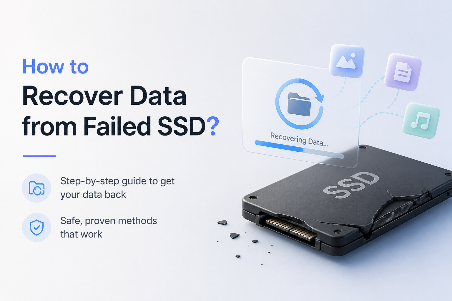 How to Recover Data from Failed SSD?
